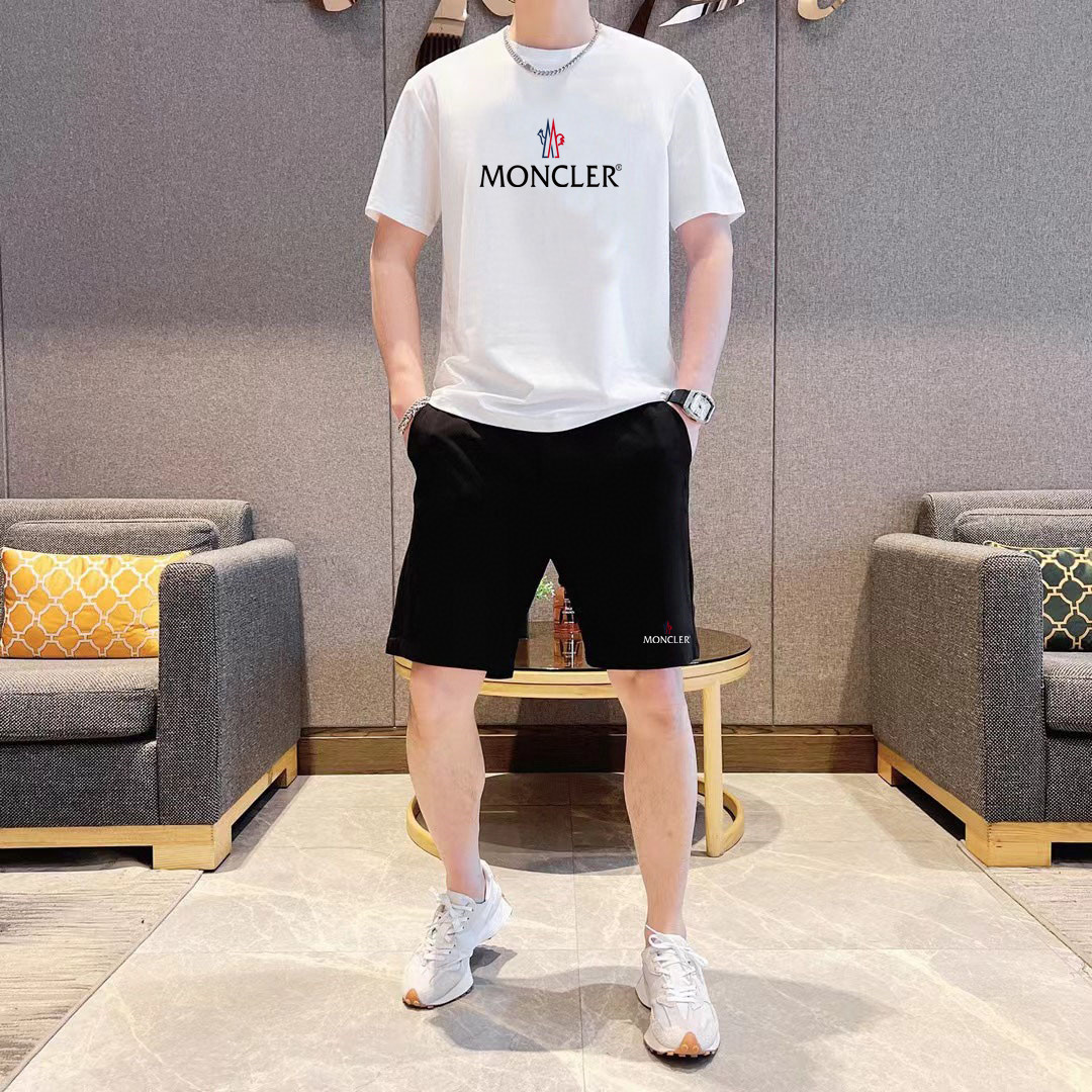 24SS モンクレール スウェットセットアップ 上下服