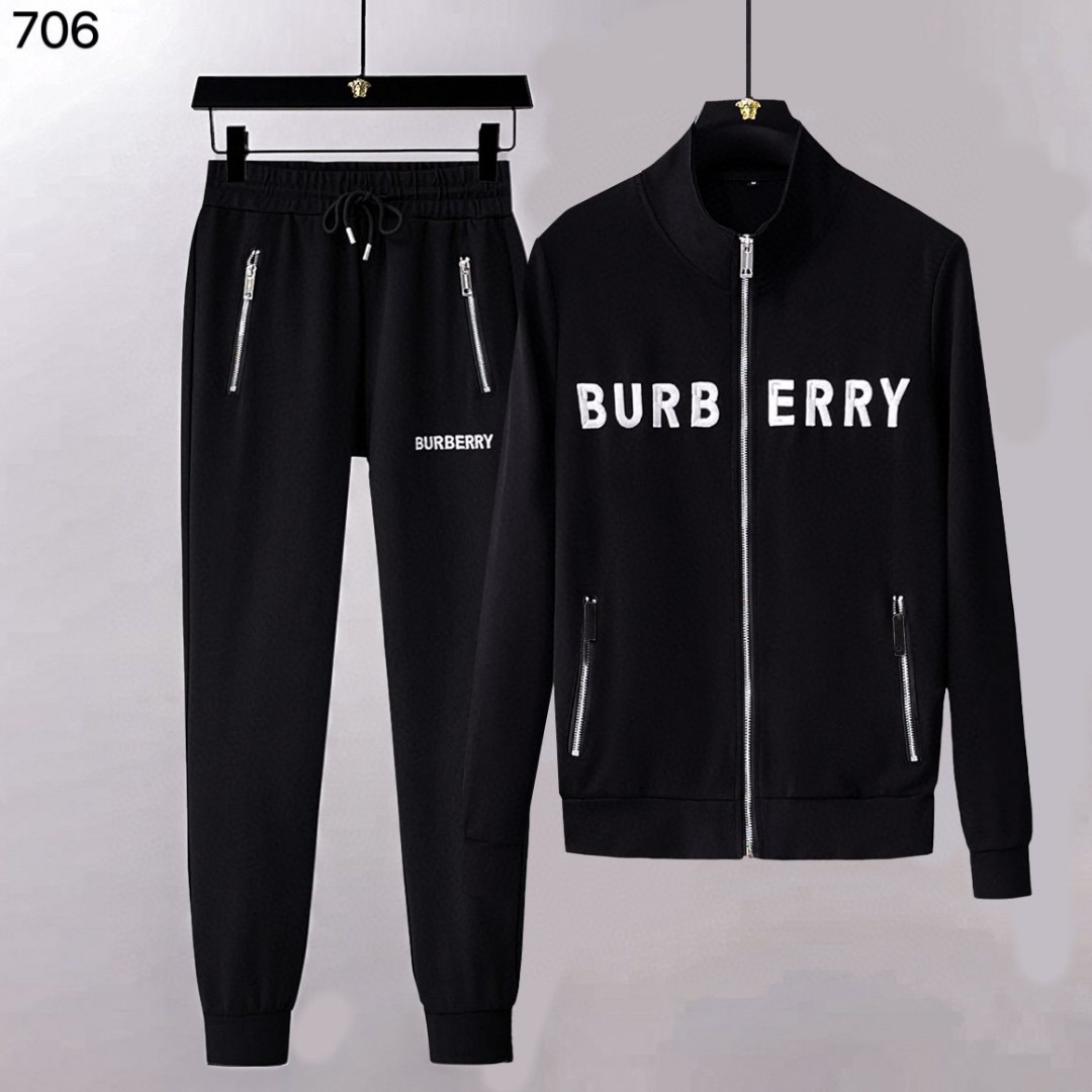 24SS バーバリー スウェットセットアップ 上下服