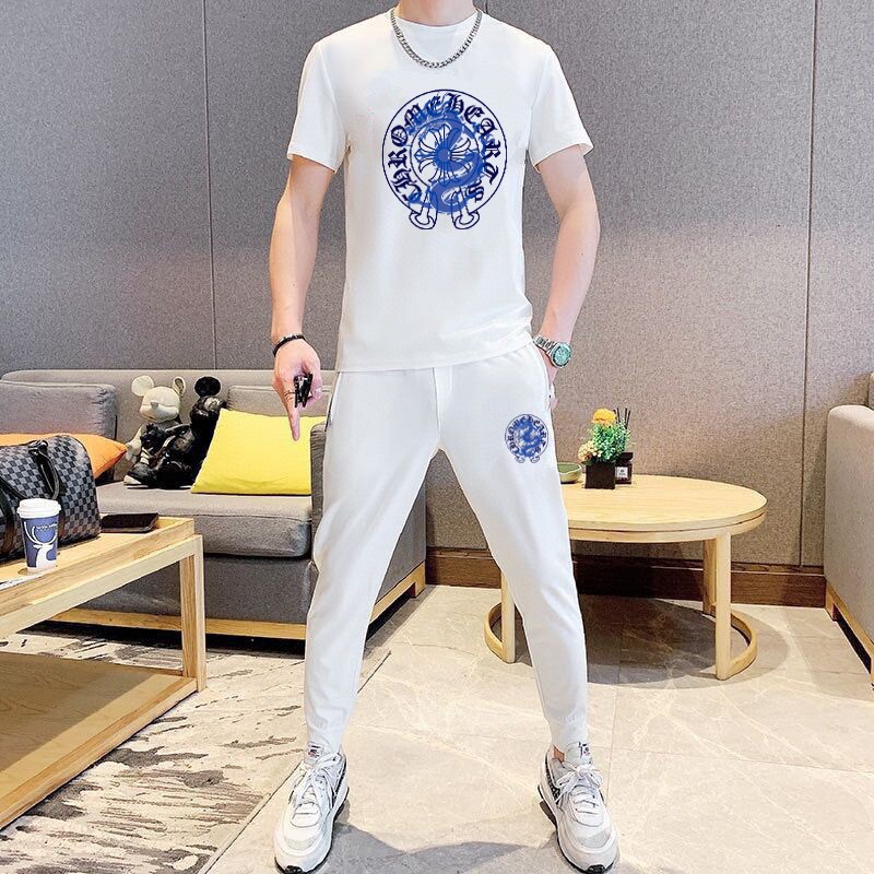24SS クロムハーツ スウェットセットアップ 上下服
