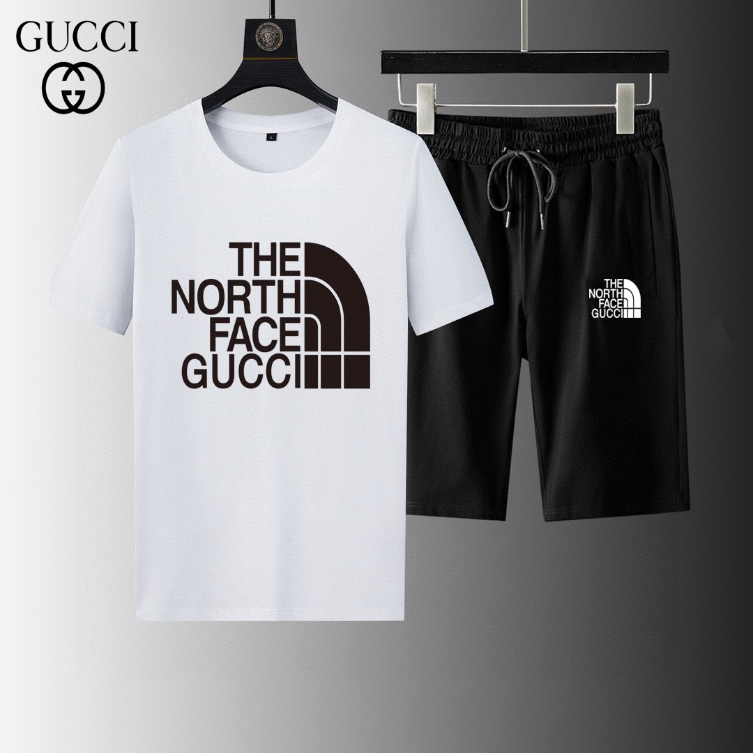 24SS グッチスウェットセットアップ 上下服