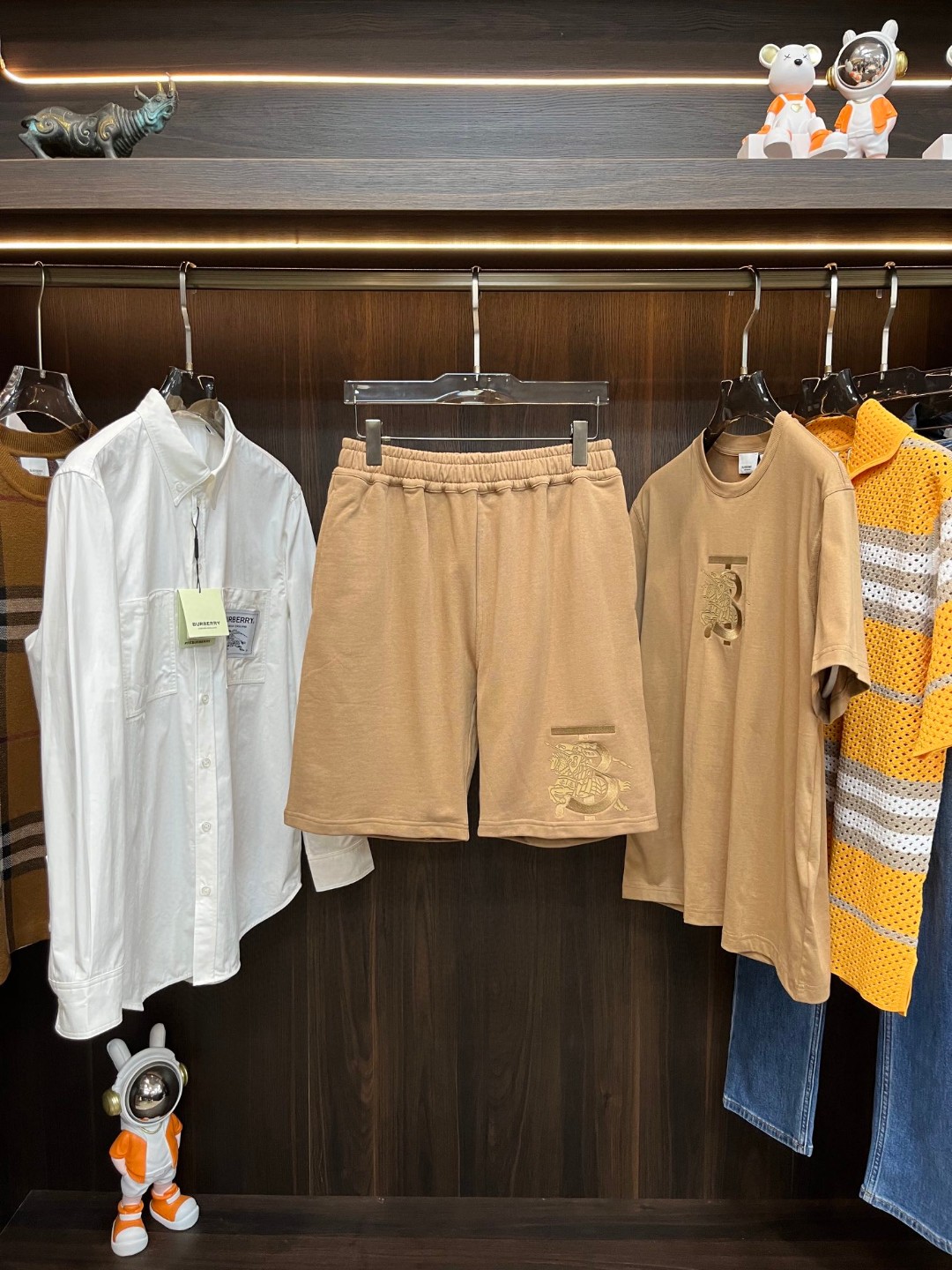 24SS バーバリー スウェットセットアップ 上下服