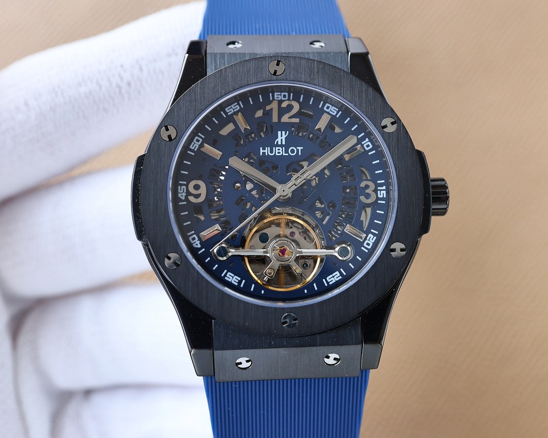 新製品 ウブロ 42mm 自動巻き 時計 多機能設計 腕時計 A88