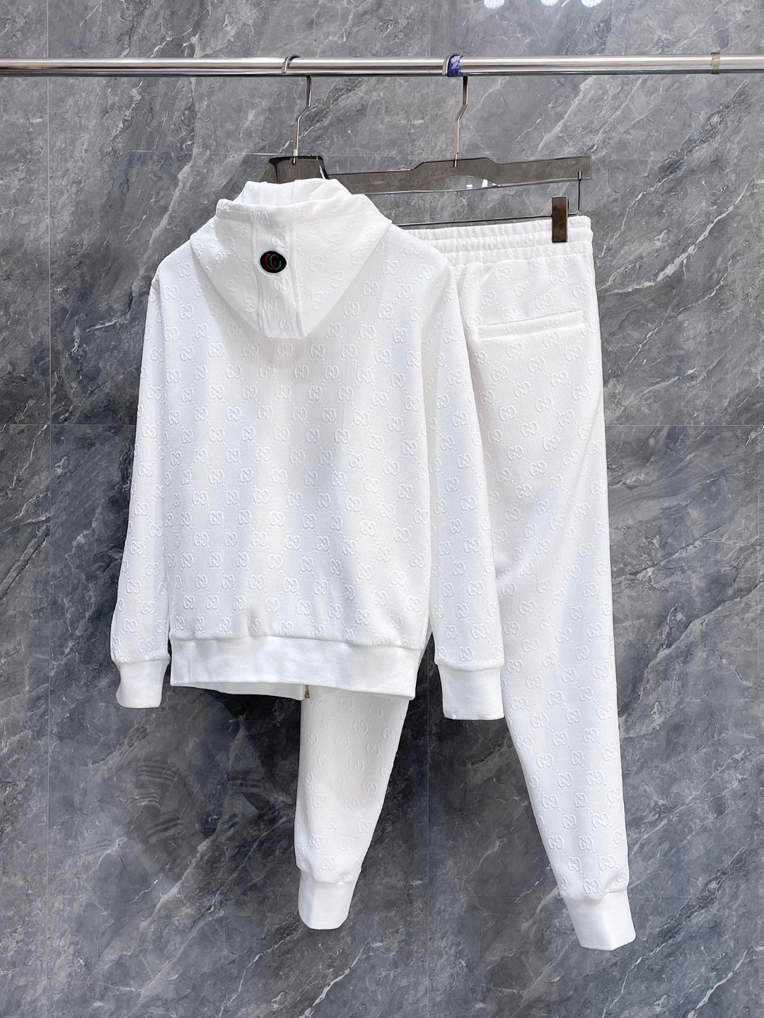 24SS グッチスウェットセットアップ 上下服