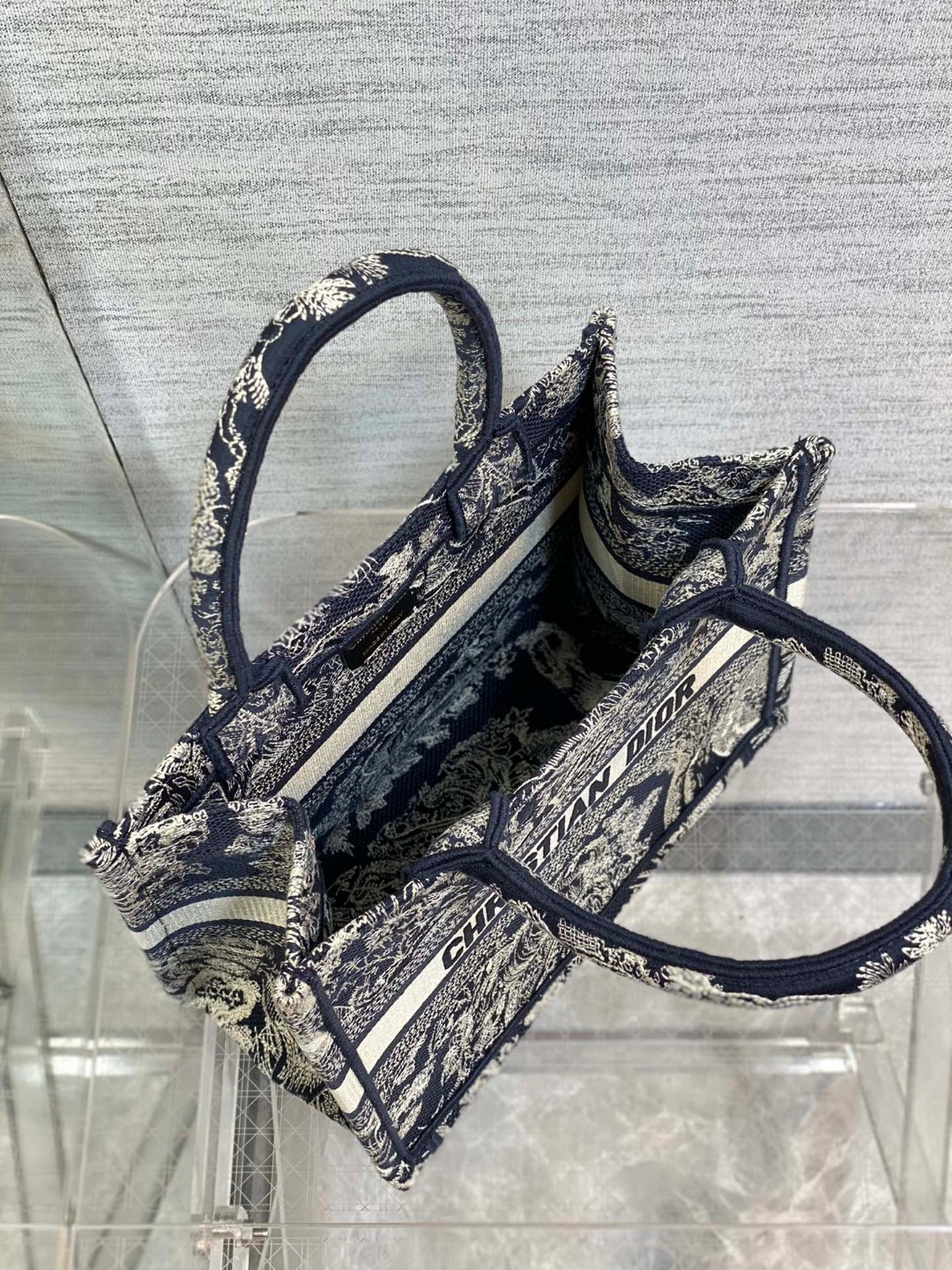 クリスチャンディオール 超美品 26cm Tote ハンドバッグ 2304