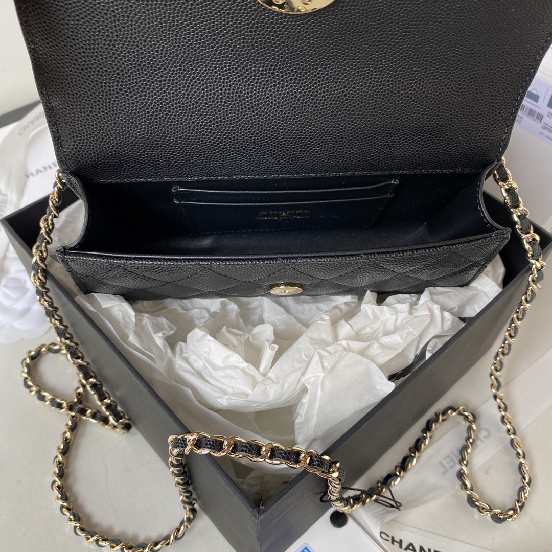 シャネル 極美品 19cm Kelly 2WAY チェーンショルダーバッグ 2305CXYJ