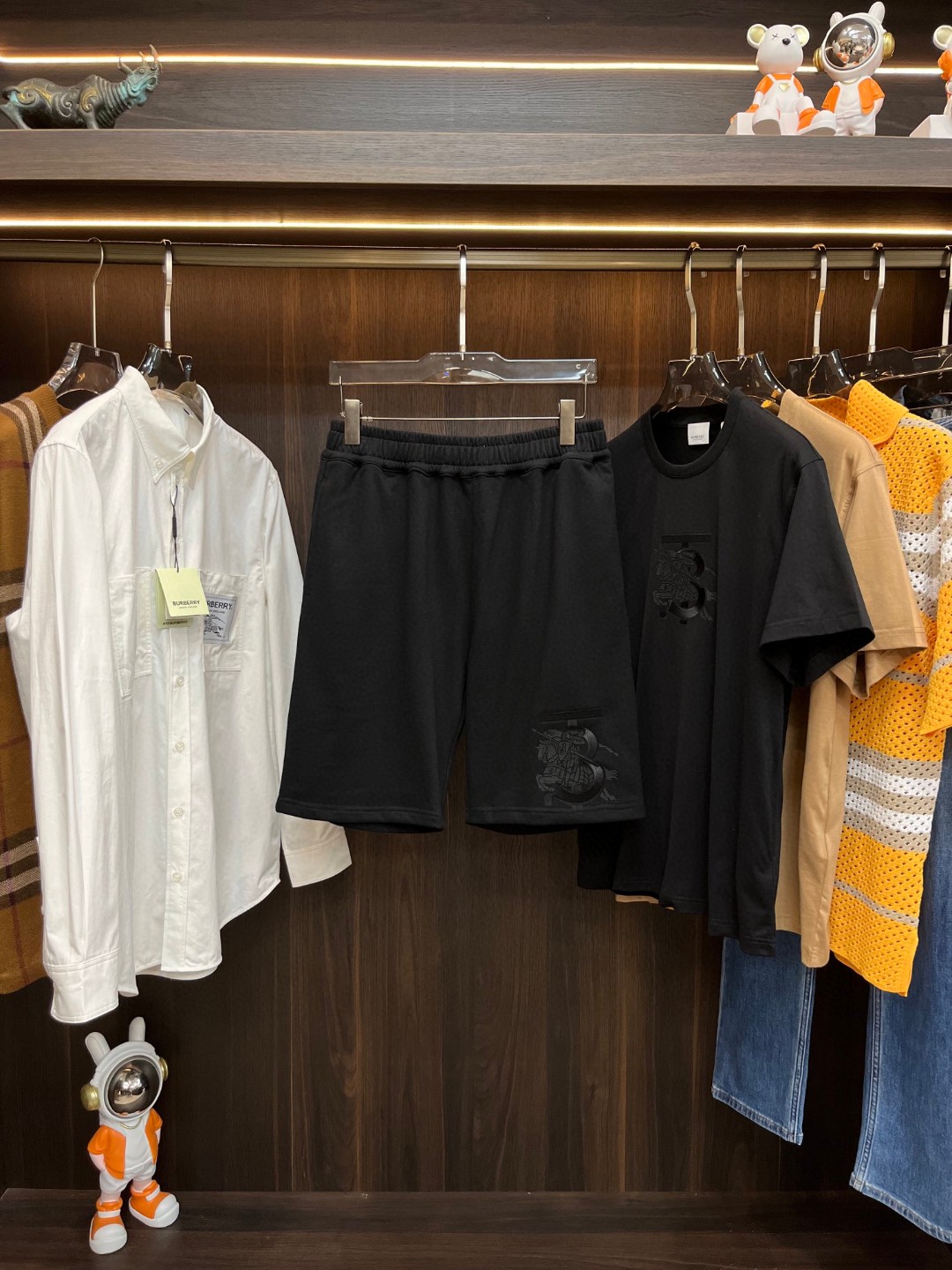 24SS バーバリー スウェットセットアップ 上下服