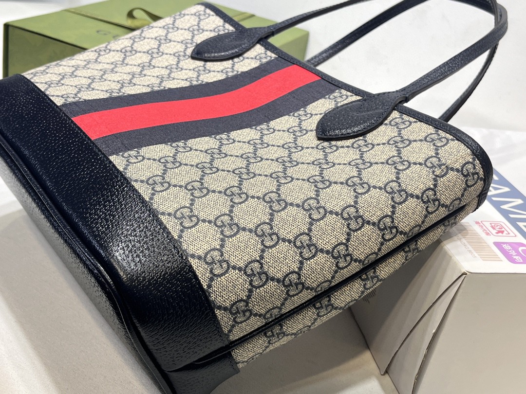 グッチ Super品 25cm Basket Bag ハンドバッグ 2304