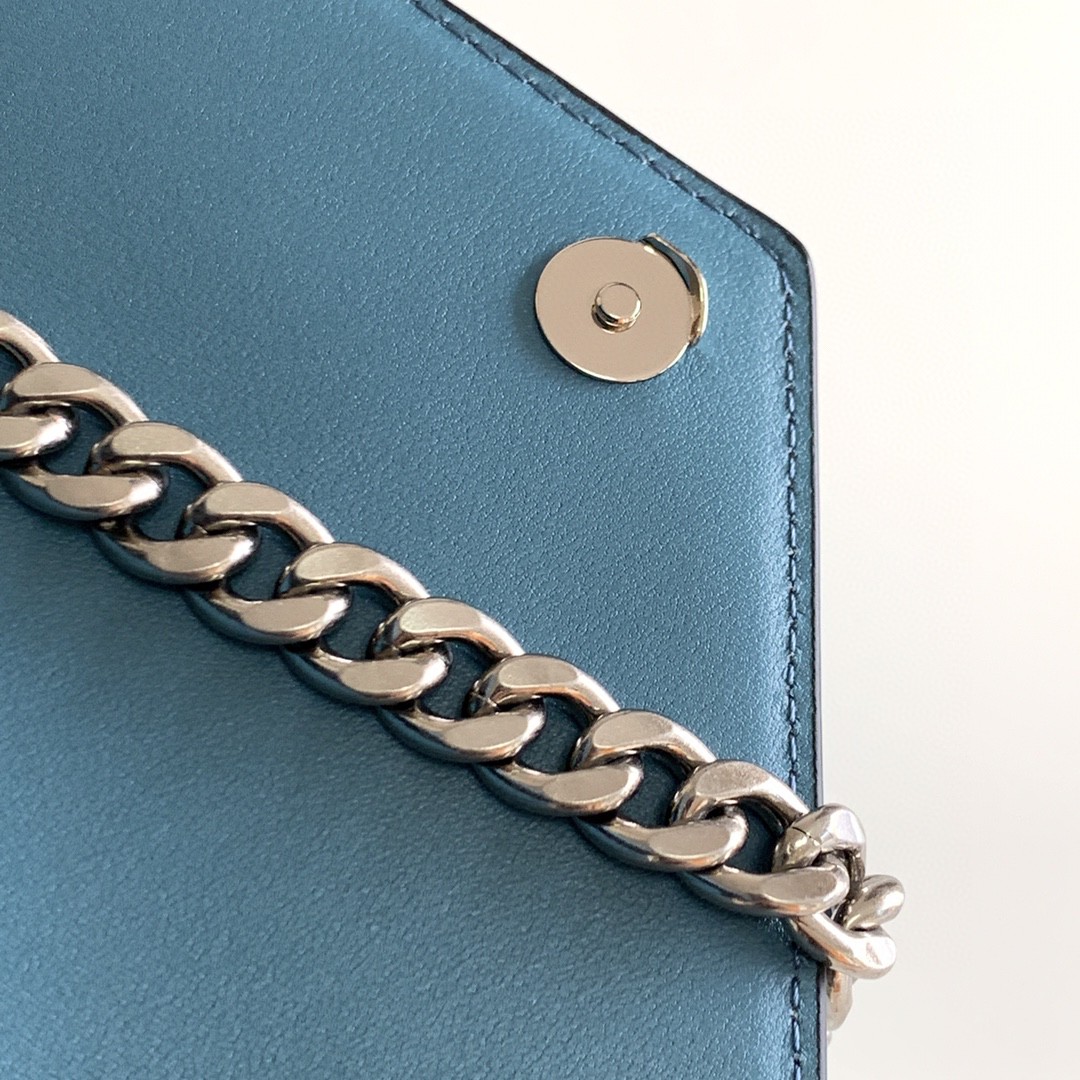 プラダ 超美品 Saffiano 21cm チェーンショルダーバッグ 2304
