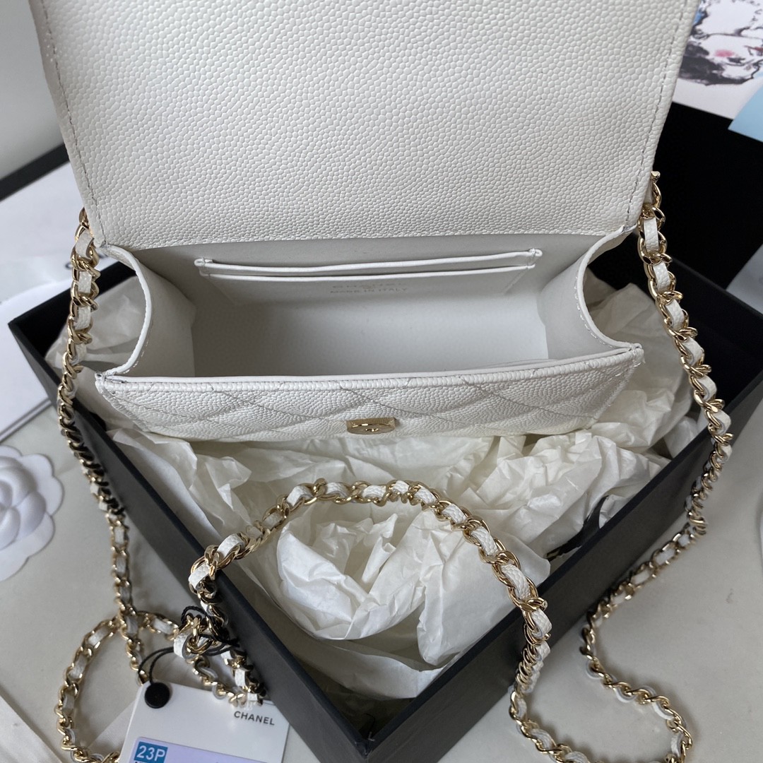 シャネル 極美品 MINI Kelly 2WAY ハンドバッグ 2305CXYJ