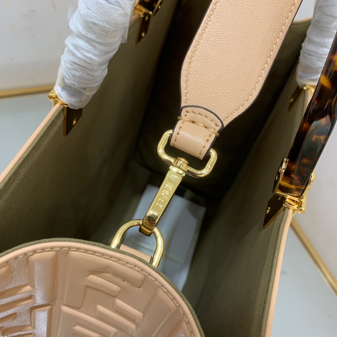 超美品 フェンディ Tote 35cm ハンドバッグ トートバッグ