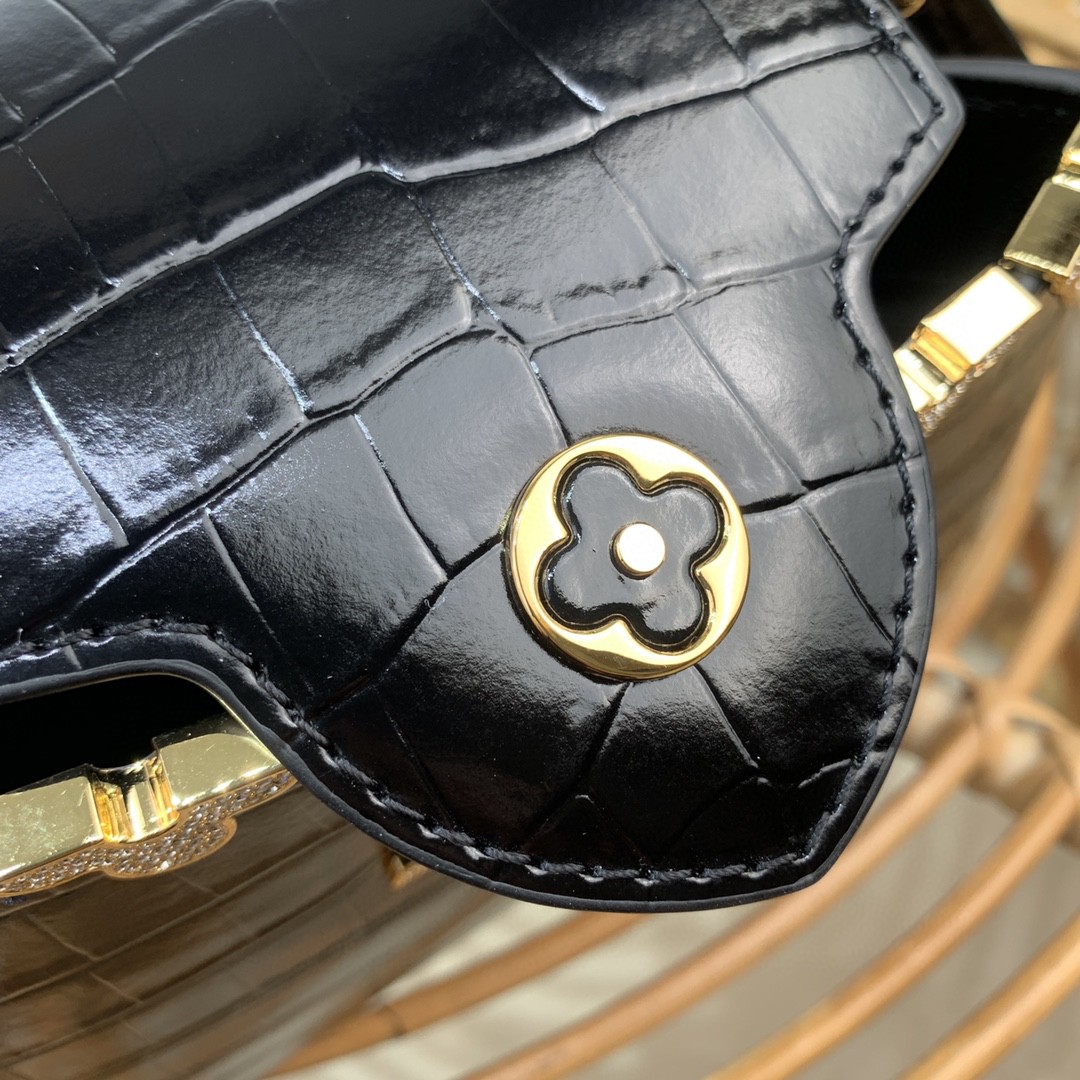 ルイヴィトン 高品質 Capucines 21cm 2WAY ハンドバッグ