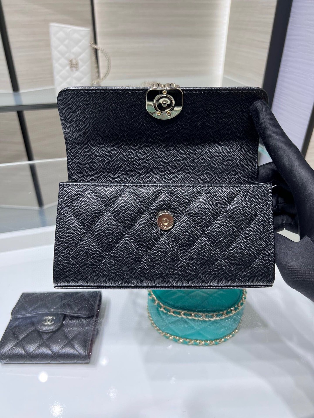 シャネル 高品質 Kelly 18cm チェーンショルダーバッグ
