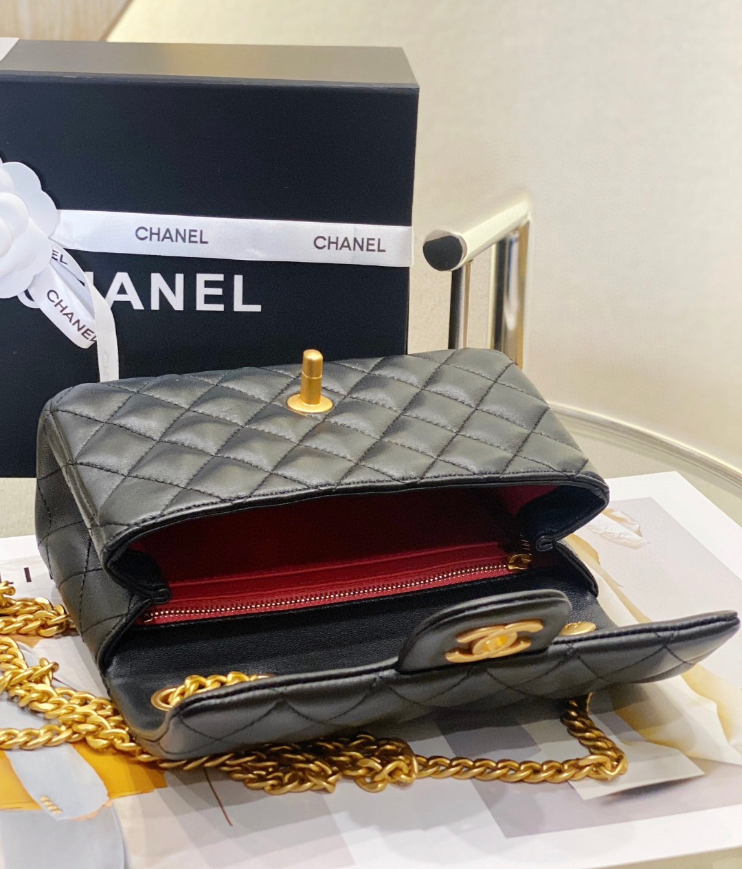 シャネル Super品 CF 20cm チェーンショルダーバッグ 2304CXYJ