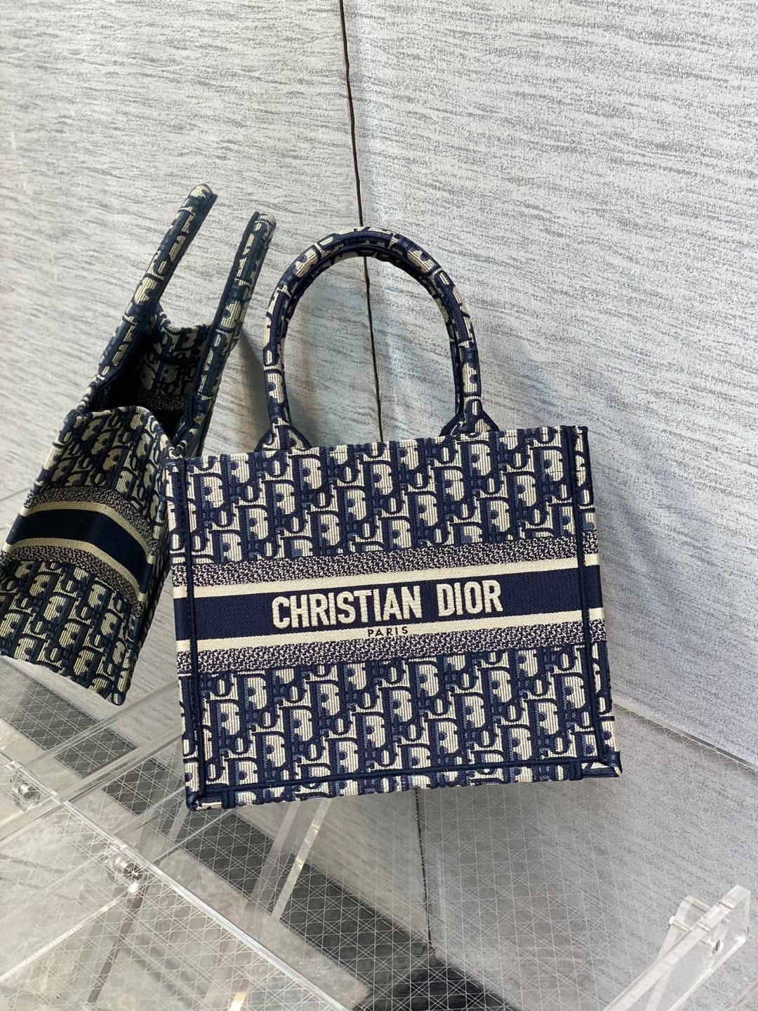 クリスチャンディオール 超美品 26cm Tote ハンドバッグ 2304