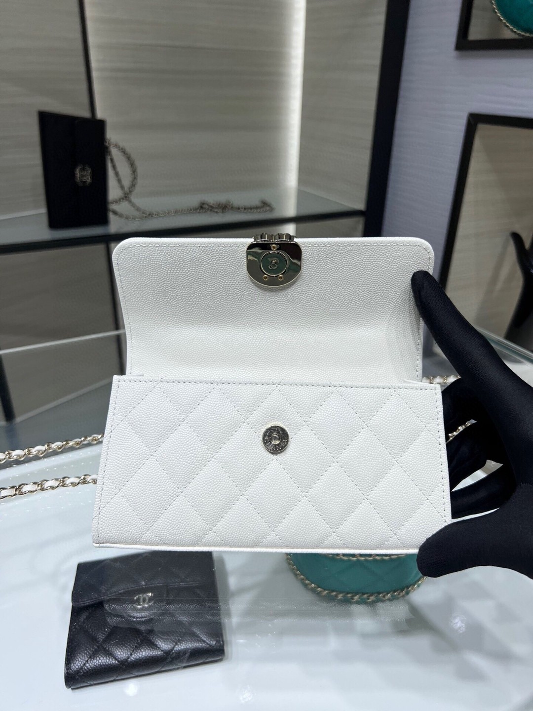 シャネル 高品質 Kelly 18cm チェーンショルダーバッグ 2304CXYJ