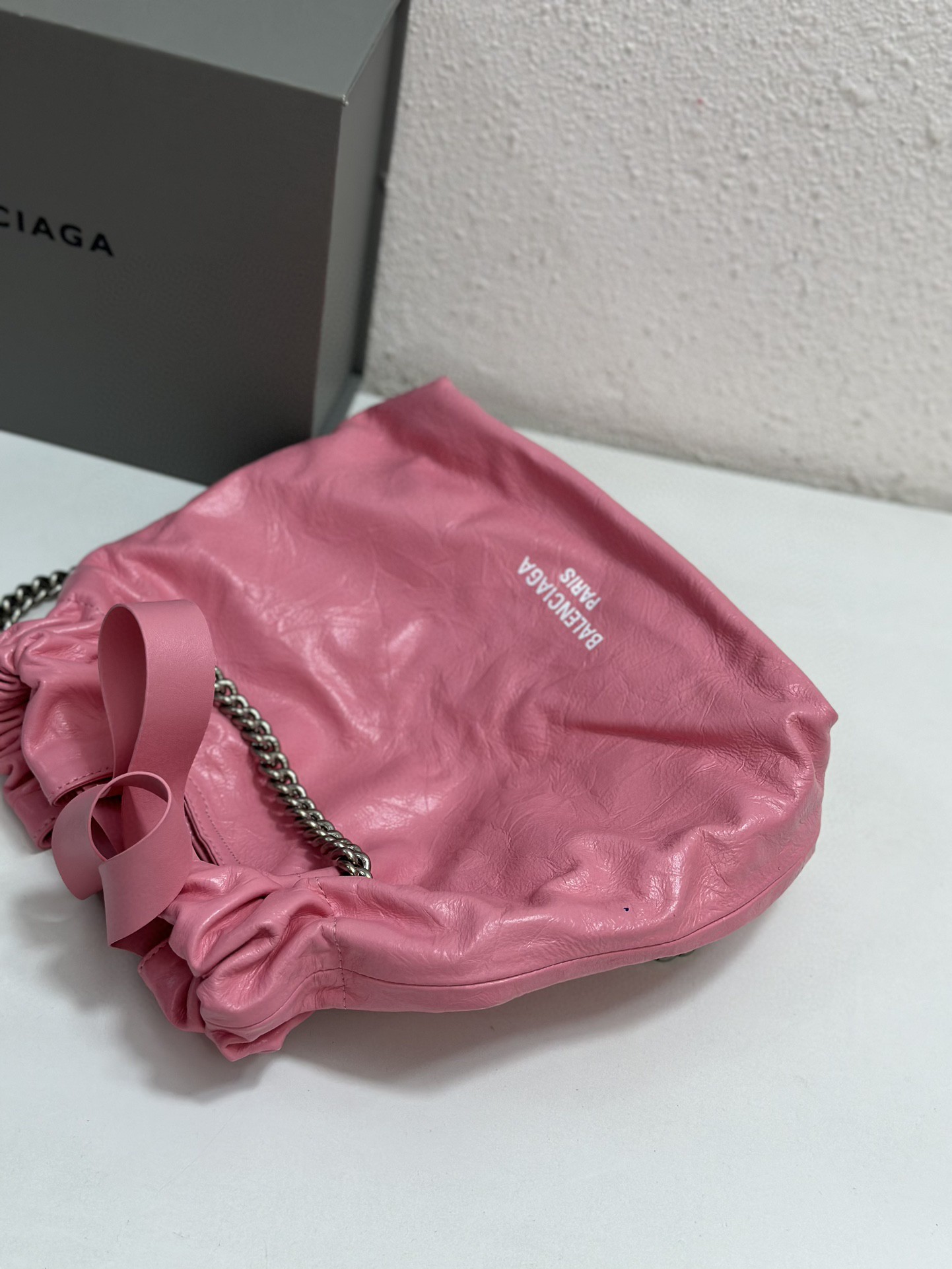 新品 バレンシアガ Crush ワンショルダーハンドバッグ