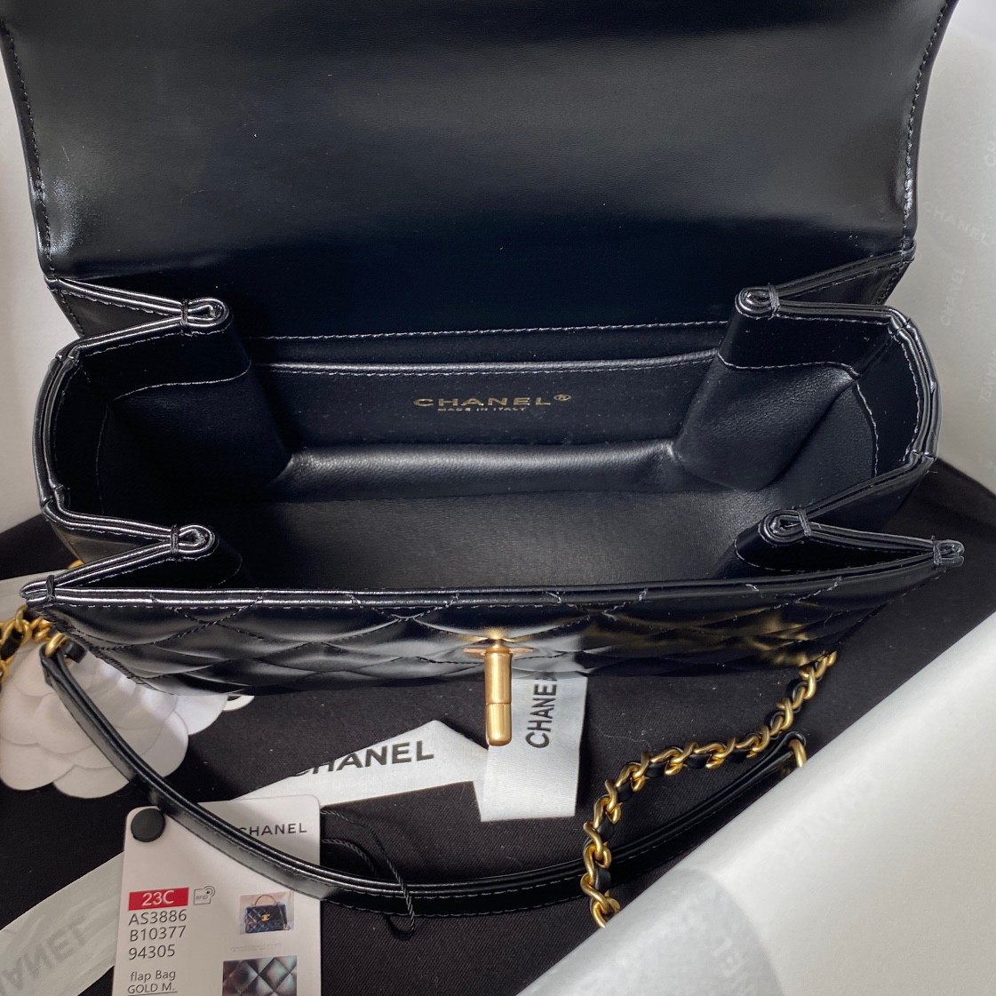 超美品 シャネル 22CM チェーンショルダーバッグ 2305CXYJ