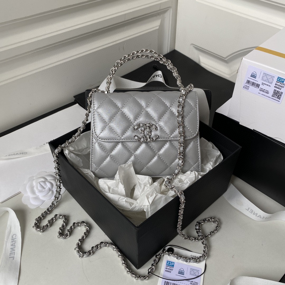 シャネル 極美品 MINI Kelly 2WAY ハンドバッグ