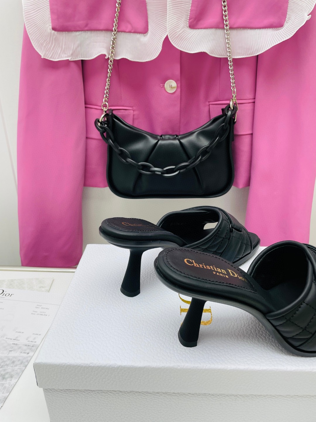 新品 クリスチャンディオール ヒールパンプス/ミュール レディース