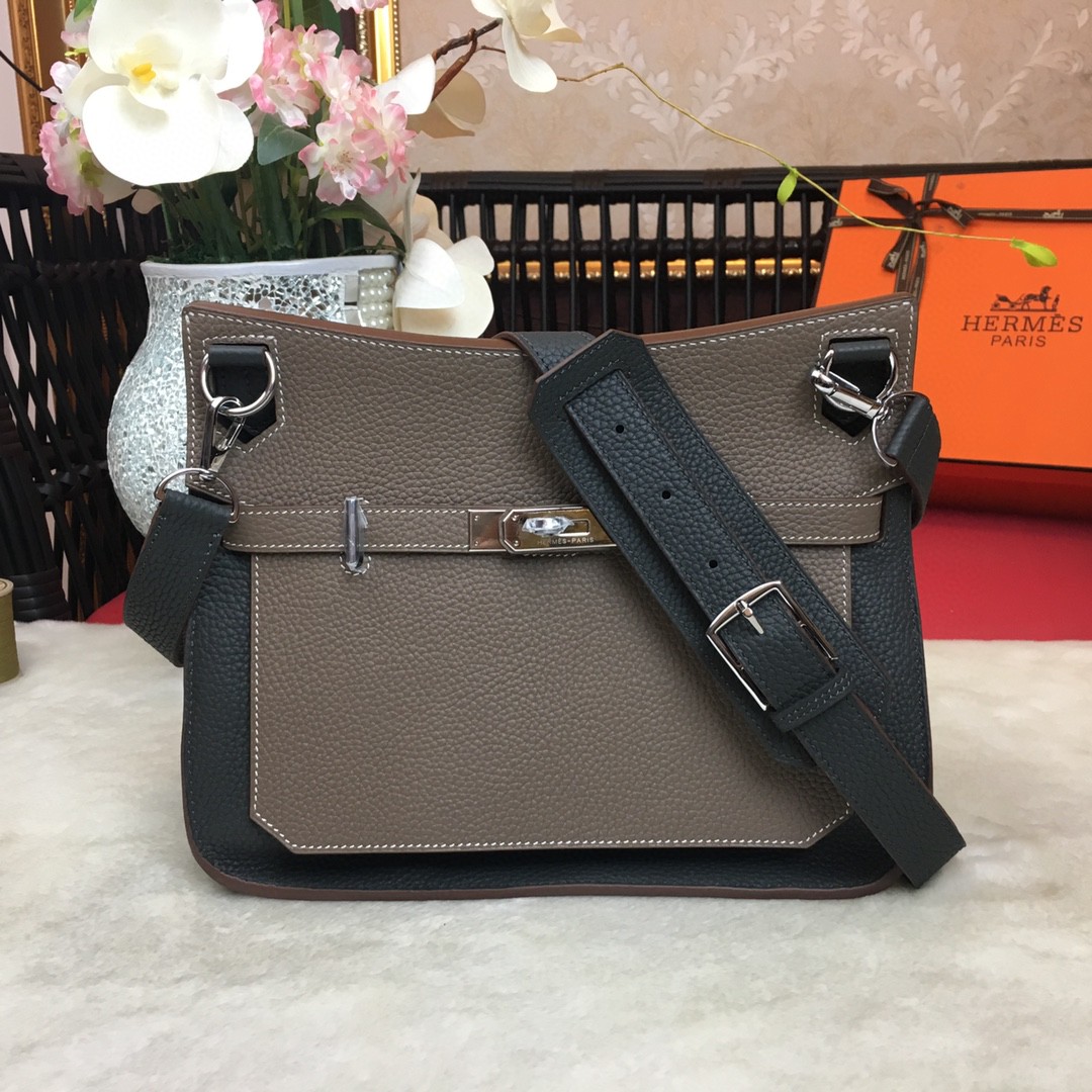 エルメス Jypsiere ジプシエールショルダーバッグ 金具シルバー