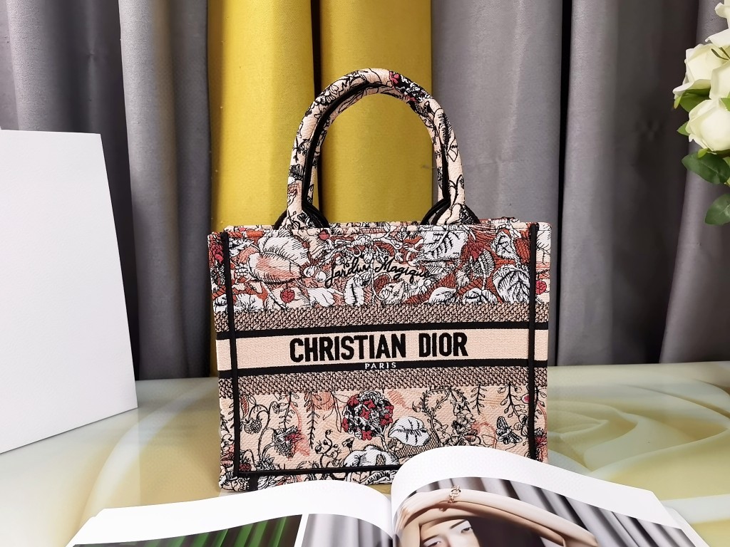 クリスチャンディオール 26.5cm Book Tote ハンドバッグ