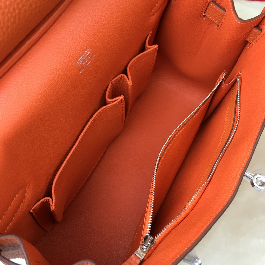 エルメス Jypsiere ジプシエールショルダーバッグ 金具シルバー