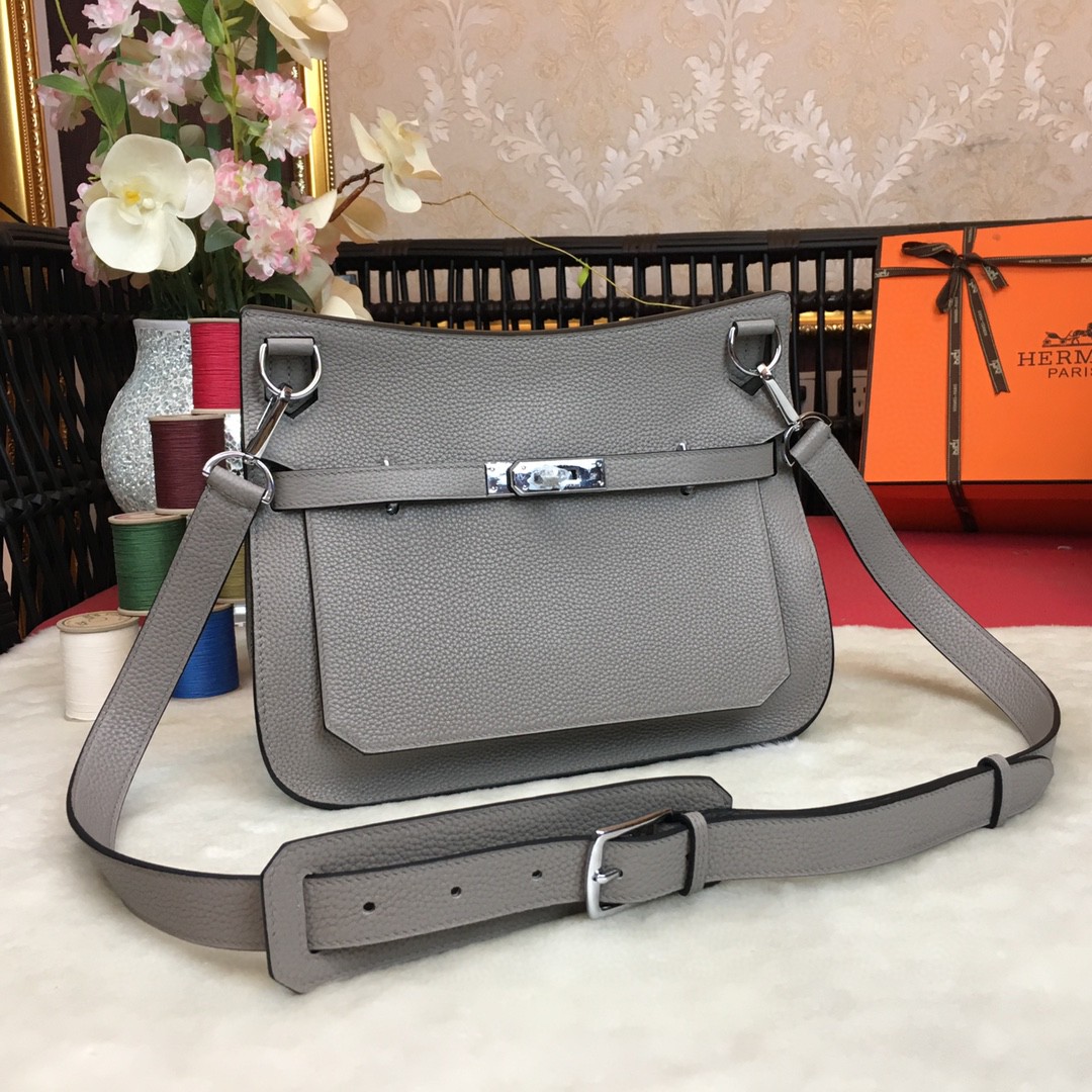 エルメス Jypsiere ジプシエールショルダーバッグ 金具シルバー