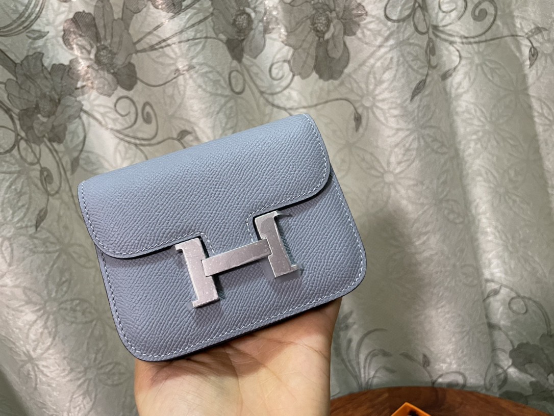 パーフェク エルメス constance コンスタンス slim 金具シルバー 2023