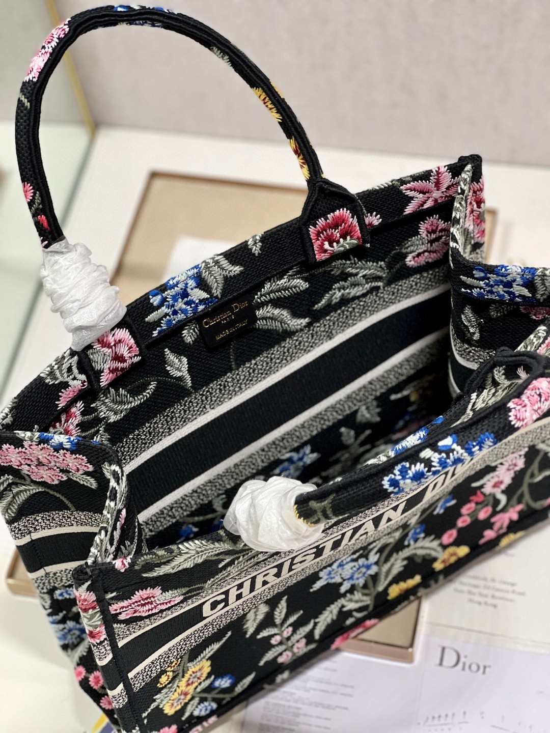 クリスチャンディオール 36cm Book Tote ショッピングバッグ