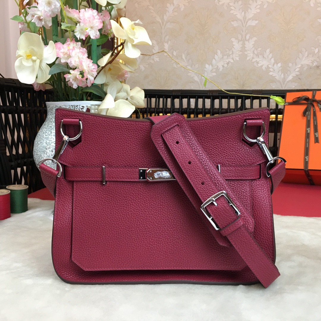 エルメス Jypsiere ジプシエールショルダーバッグ 金具シルバー