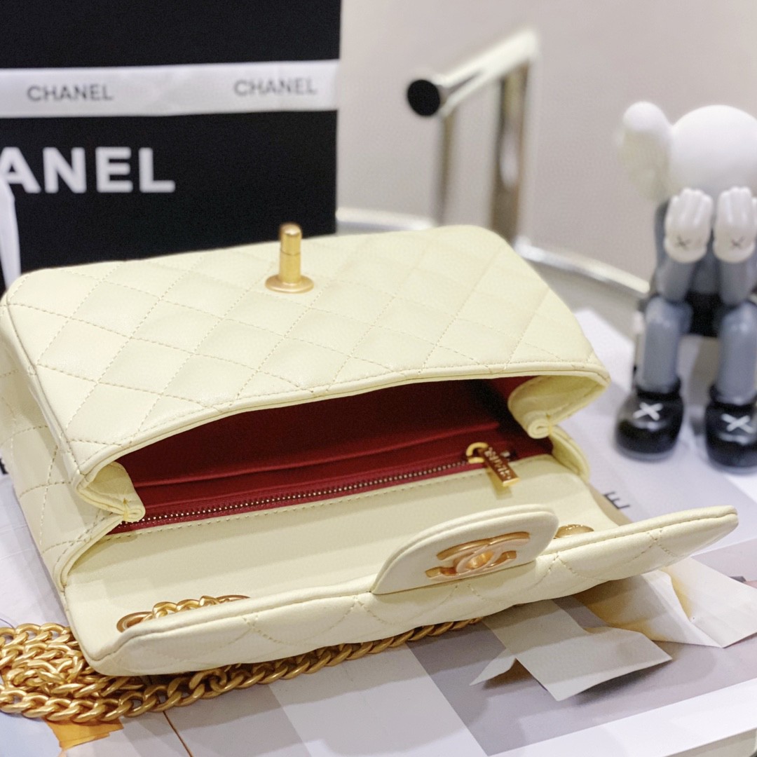 シャネル Super品 CF 20cm チェーンショルダーバッグ