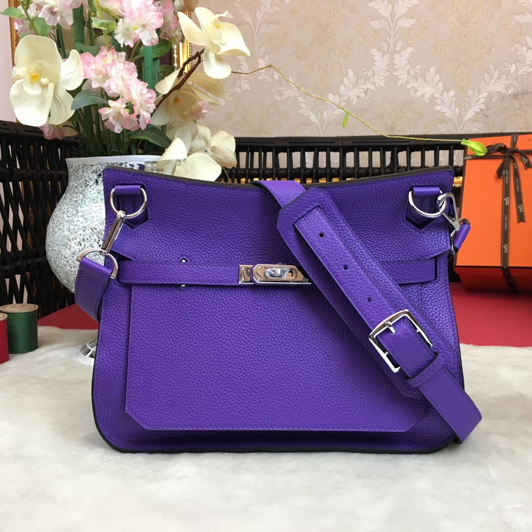 エルメス Jypsiere ジプシエールショルダーバッグ 金具シルバー