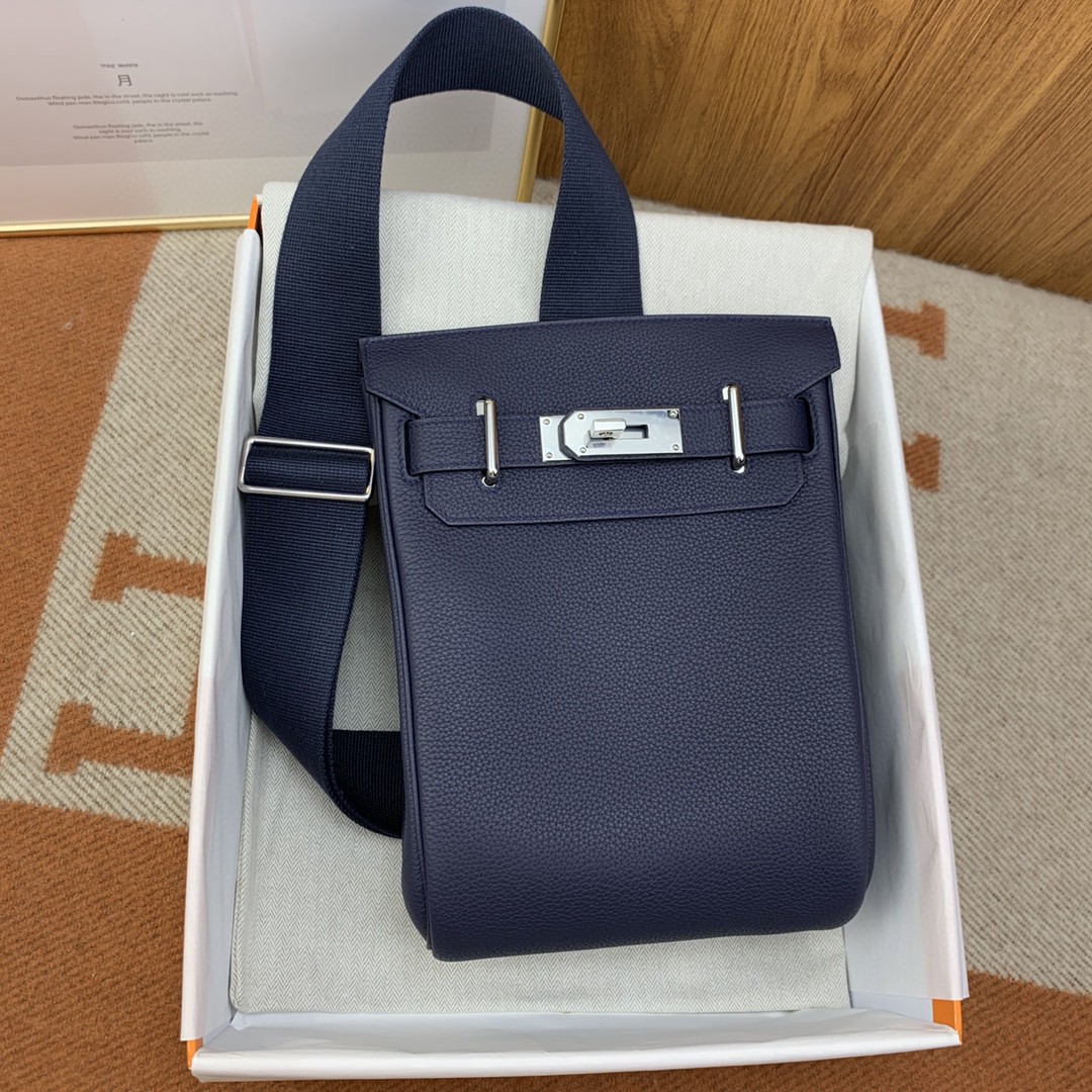 TOP エルメス Hac a Dos バーキン 28cm 写真色/金具シルバー