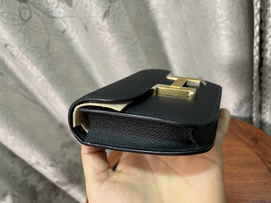 パーフェク エルメス constance コンスタンス slim 金具ゴールド 2023