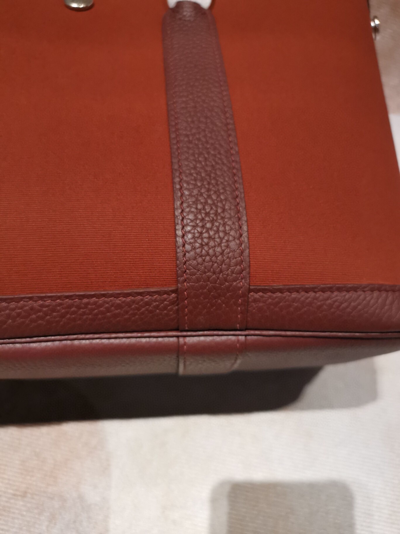 エルメス ガーデンパーティー Garden party 30/36CM トートバッグ
