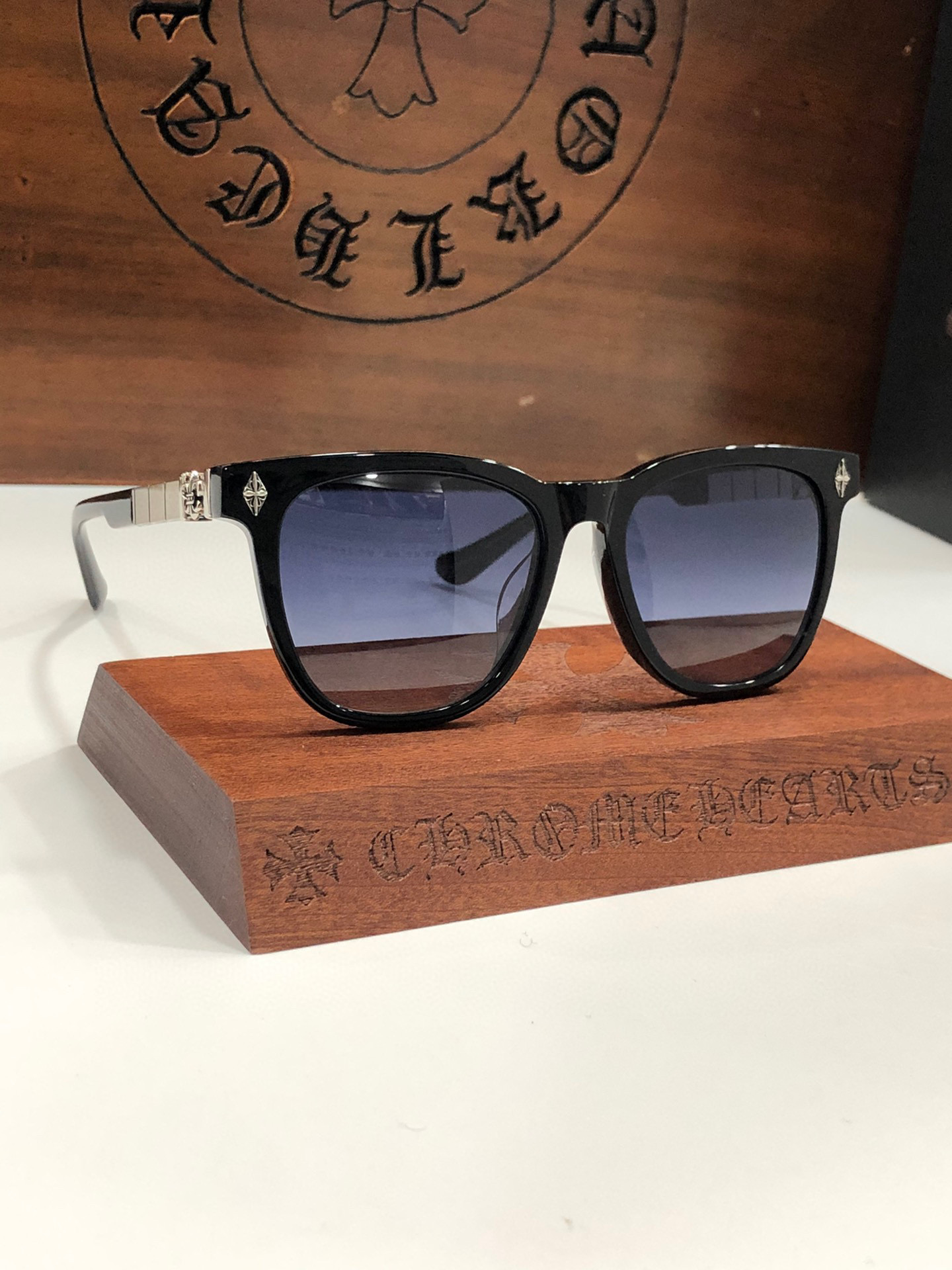 クロムハーツ 超美品 サングラス UV ポラリスコープ
