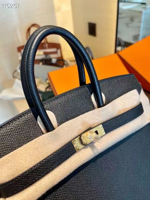 TOP エルメス 外縫い Epsom バーキン 写真色/金具ゴールド