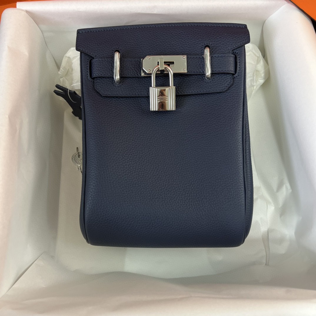 エルメス ケリー hac adoa togo 18CM 写真色/金具シルバー