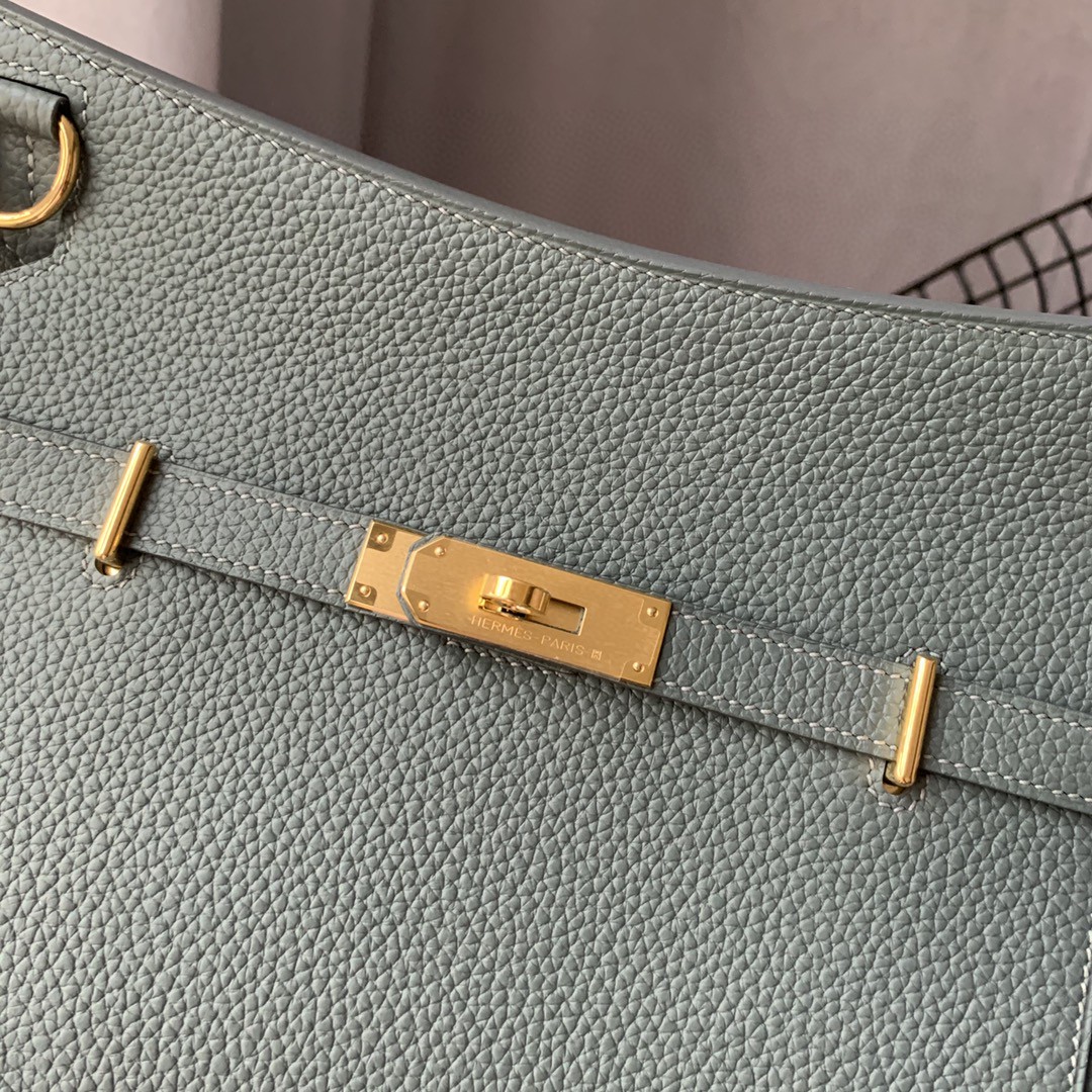 エルメス Jypsiere ジプシエール ショルダーバッグ 金具ゴールド