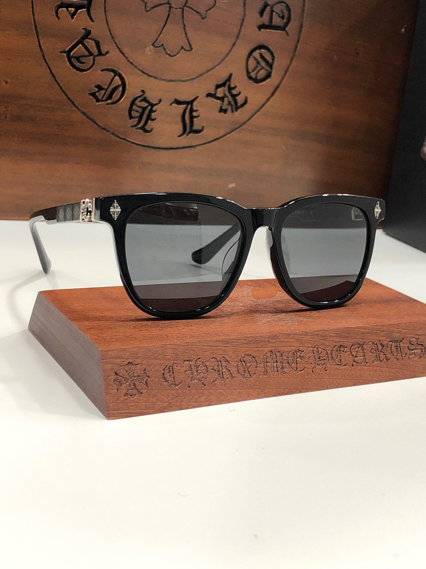 クロムハーツ 超美品 サングラス UV ポラリスコープ