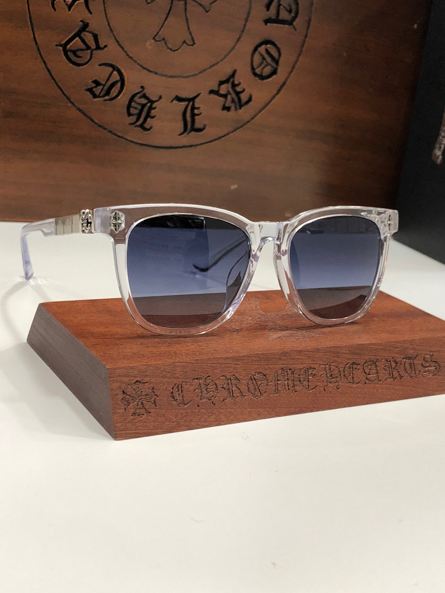 クロムハーツ 超美品 サングラス UV ポラリスコープ