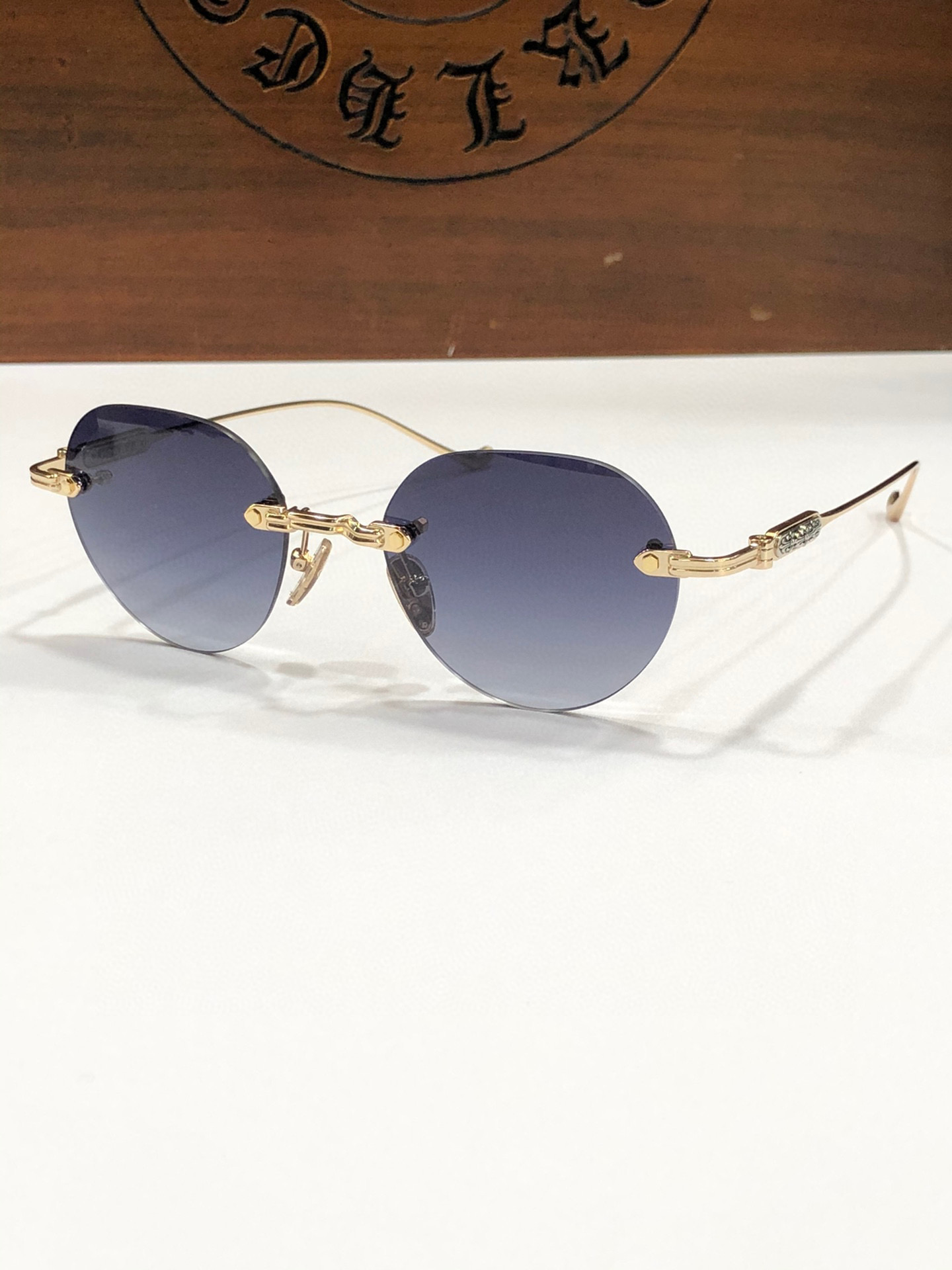 クロムハーツ 超美品 サングラス UV ポラリスコープ