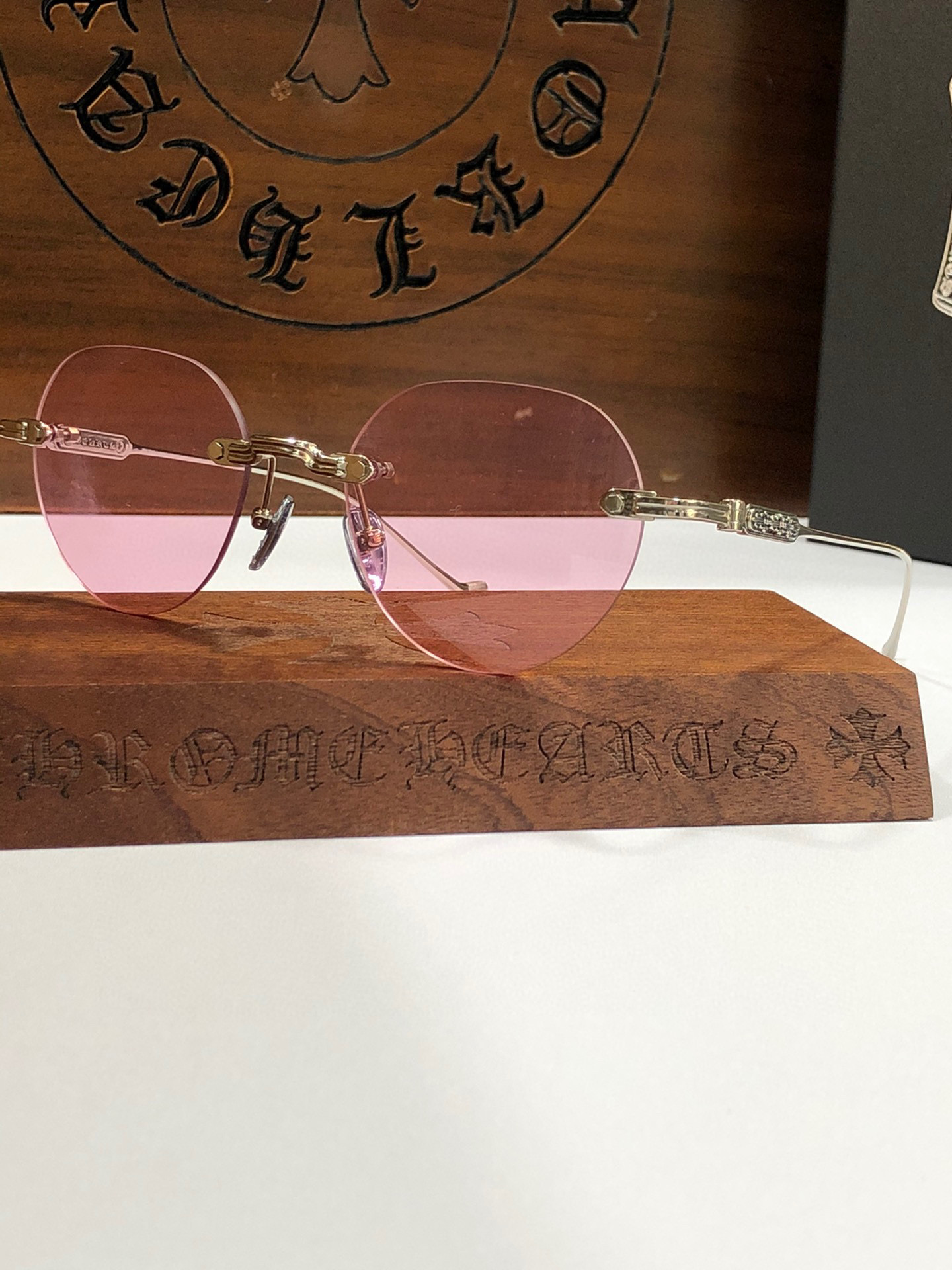 クロムハーツ 高品質 サングラス UV ポラリスコープ