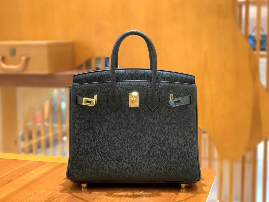 TOP エルメス Togo カーフ バーキン 25cm 写真色/金具ゴールド