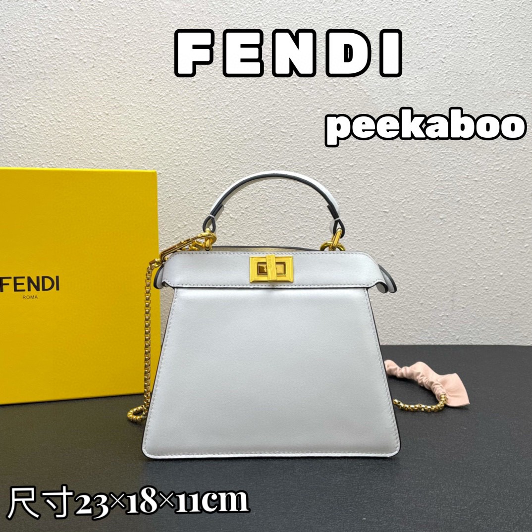 フェンディ Peekaboo I See U Petite 2WAY 手提げ袋 2212