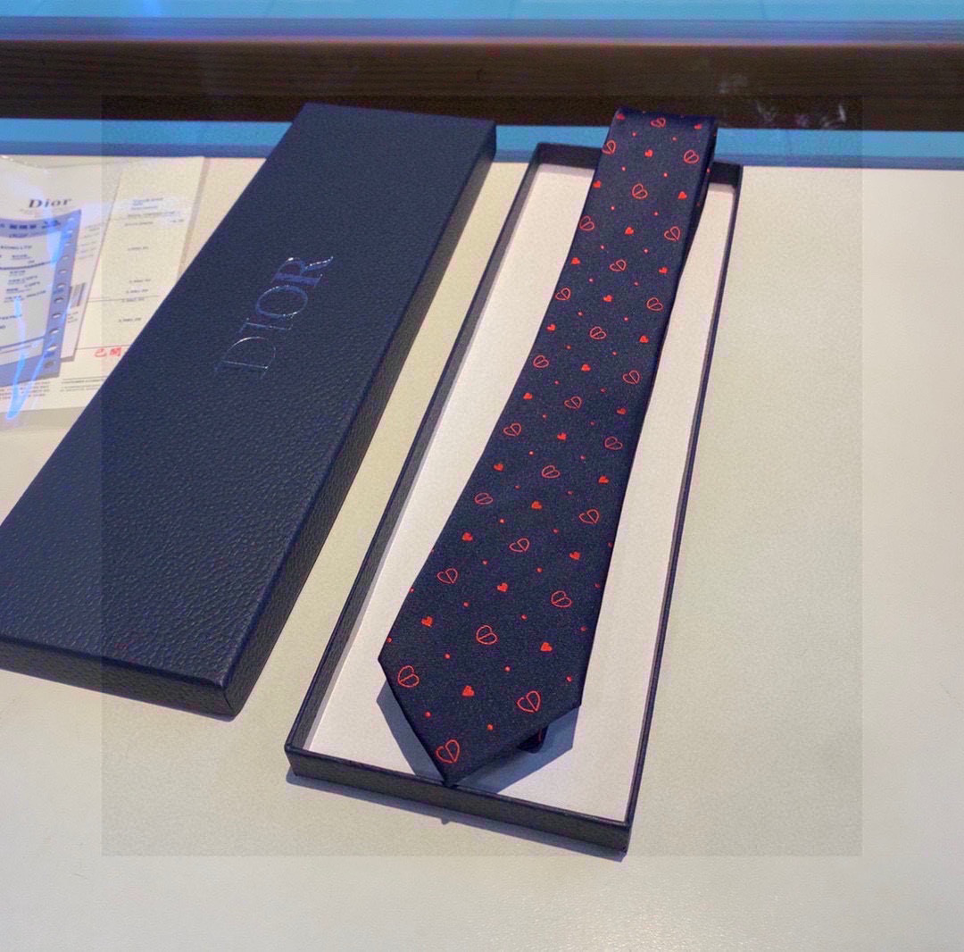 クリスチャンディオール 人気 シルク Tie ネクタイ 紳士