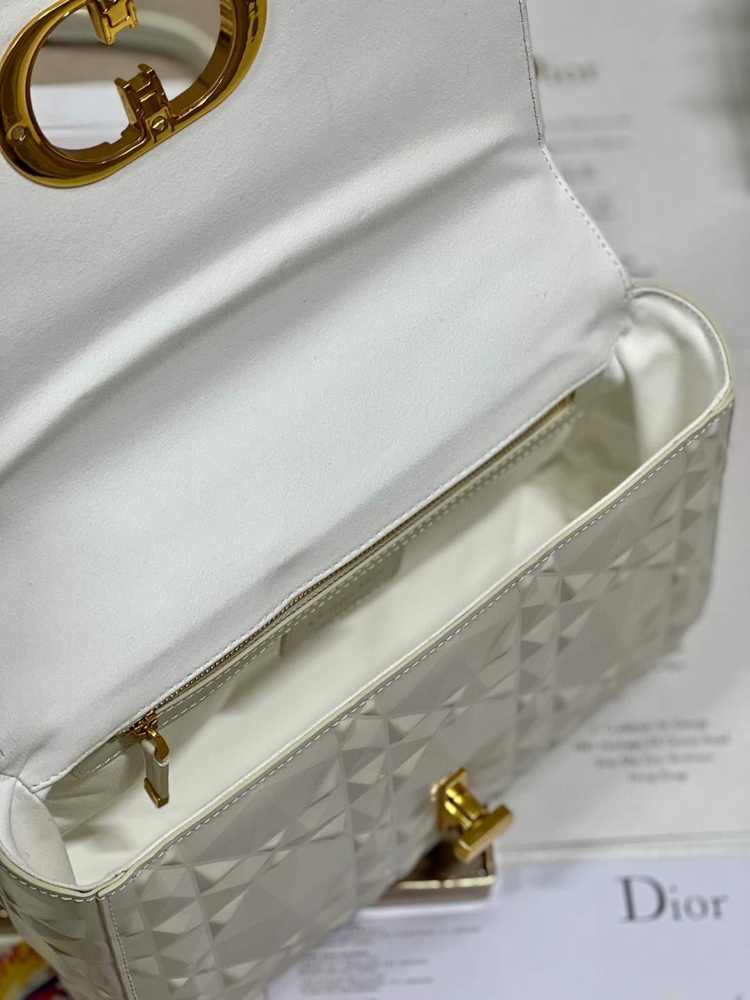 クリスチャンディオール 超美品 25cm チェーンショルダーバッグ 2302
