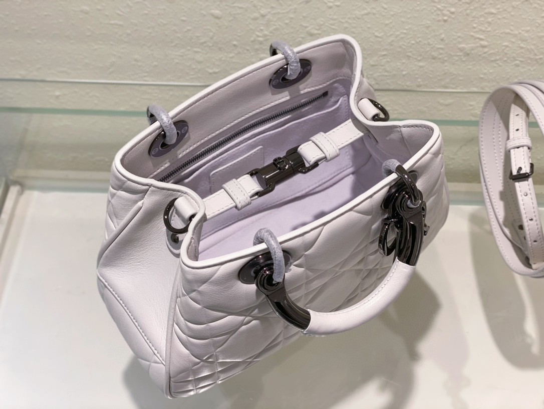 クリスチャンディオール 超美品 30cm Lady 2WAY ハンドバッグ 2302AADA