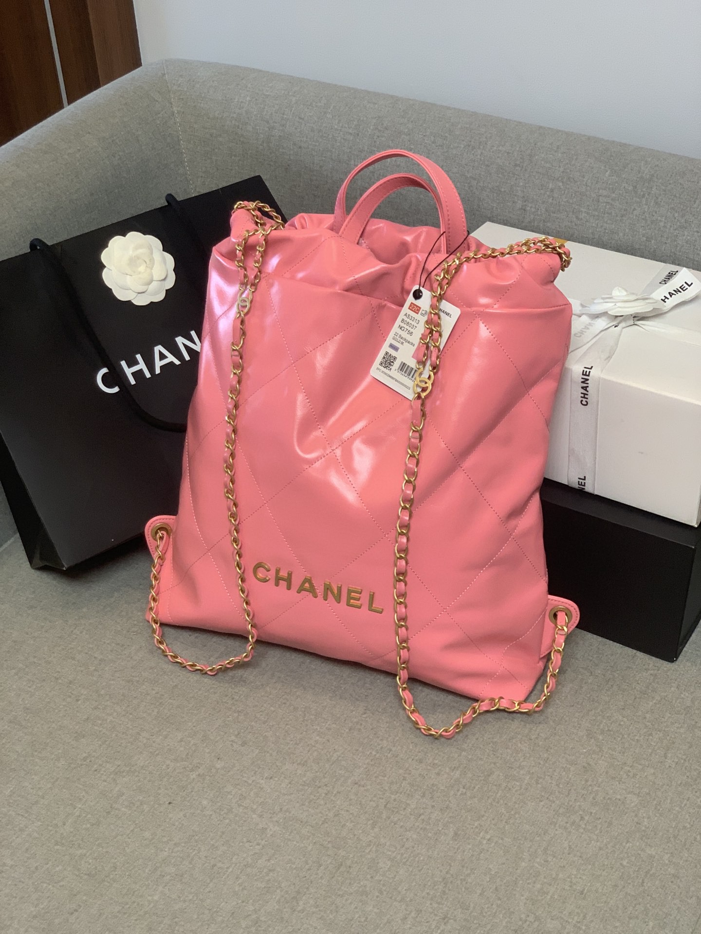 シャネル 超美品 2WAY 後背包 リュック