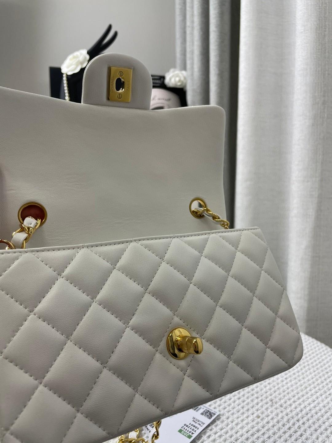 シャネル 超美品 20cm チェーンショルダーバッグ